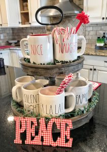 Rae Dunn Mug Display