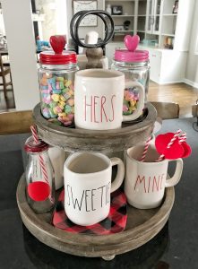 Valentine's Day Tiered Tray Stand
