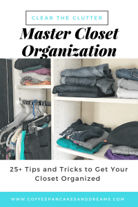 Organizing Your Clothes with a Small Master Closet