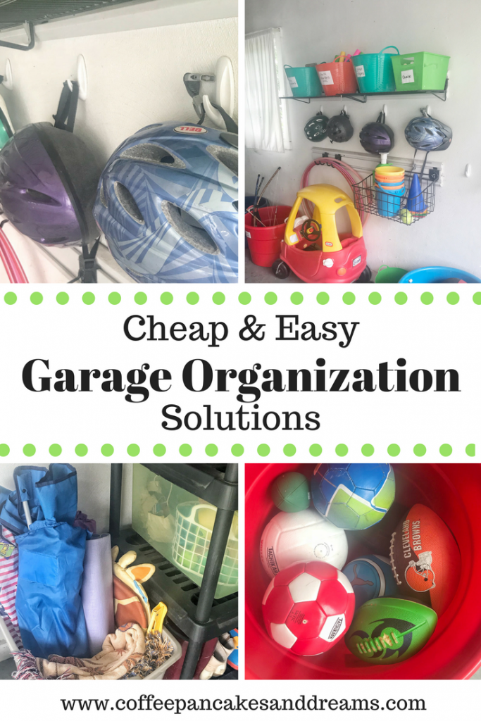 Inexpensive Garage Organization Ideas #garageorganization #budgetgarageorganization