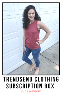 Trendsend Clothing Subscription: June Unboxing #momstyle #subscriptionboxesformoms #trendsend #evereve