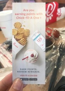 Chick Fil A Rewards App 