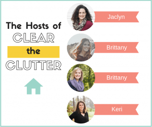 Clear the Clutter Challenge 2019 Hosts