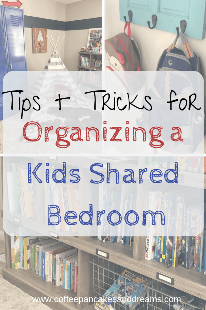 Top Tips for Kids Shared Bedroom Organization #ideas #kidbedrooms #kidsrooms #sharedspaces