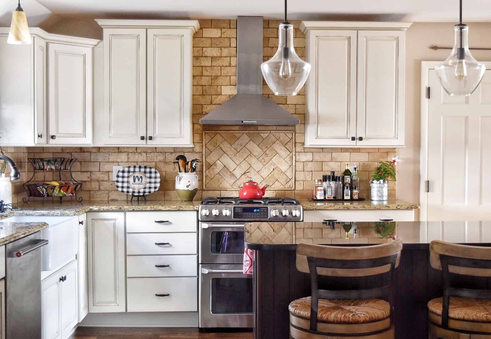 how to declutter kitchen counters