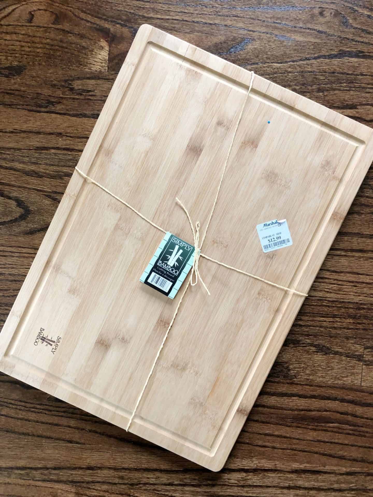 Inexpensive wood cheese board platter