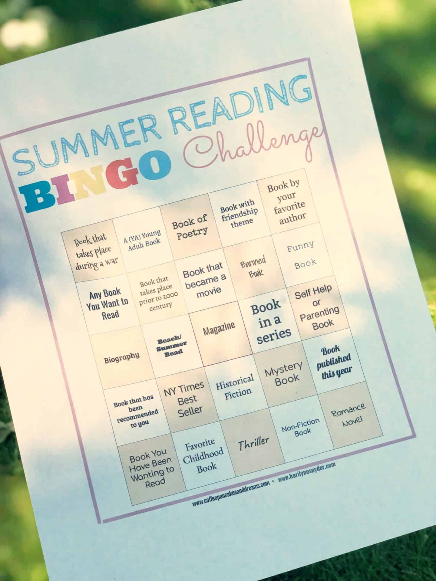 adult summer reading challenge 2019 #books #summerreads #moms