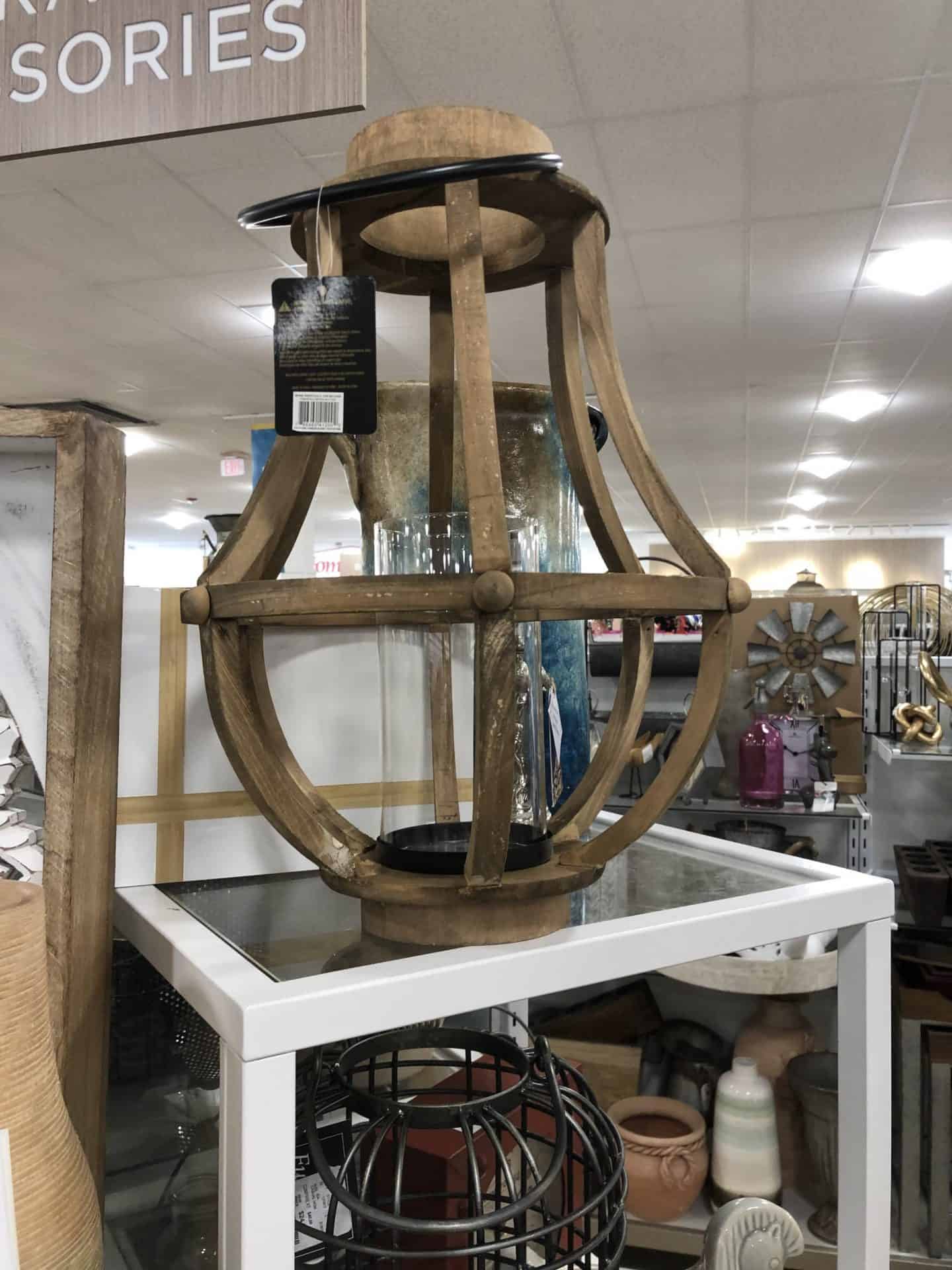 Homegoods Lantern #decor #farmhouse #rustic