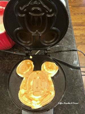 how to make mickey waffles