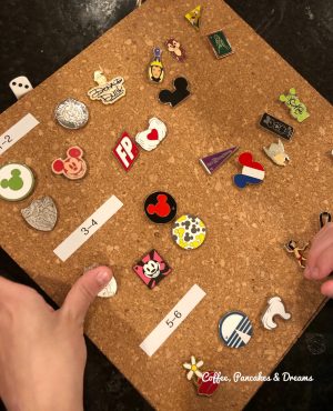 Disney Pin Trading with kids