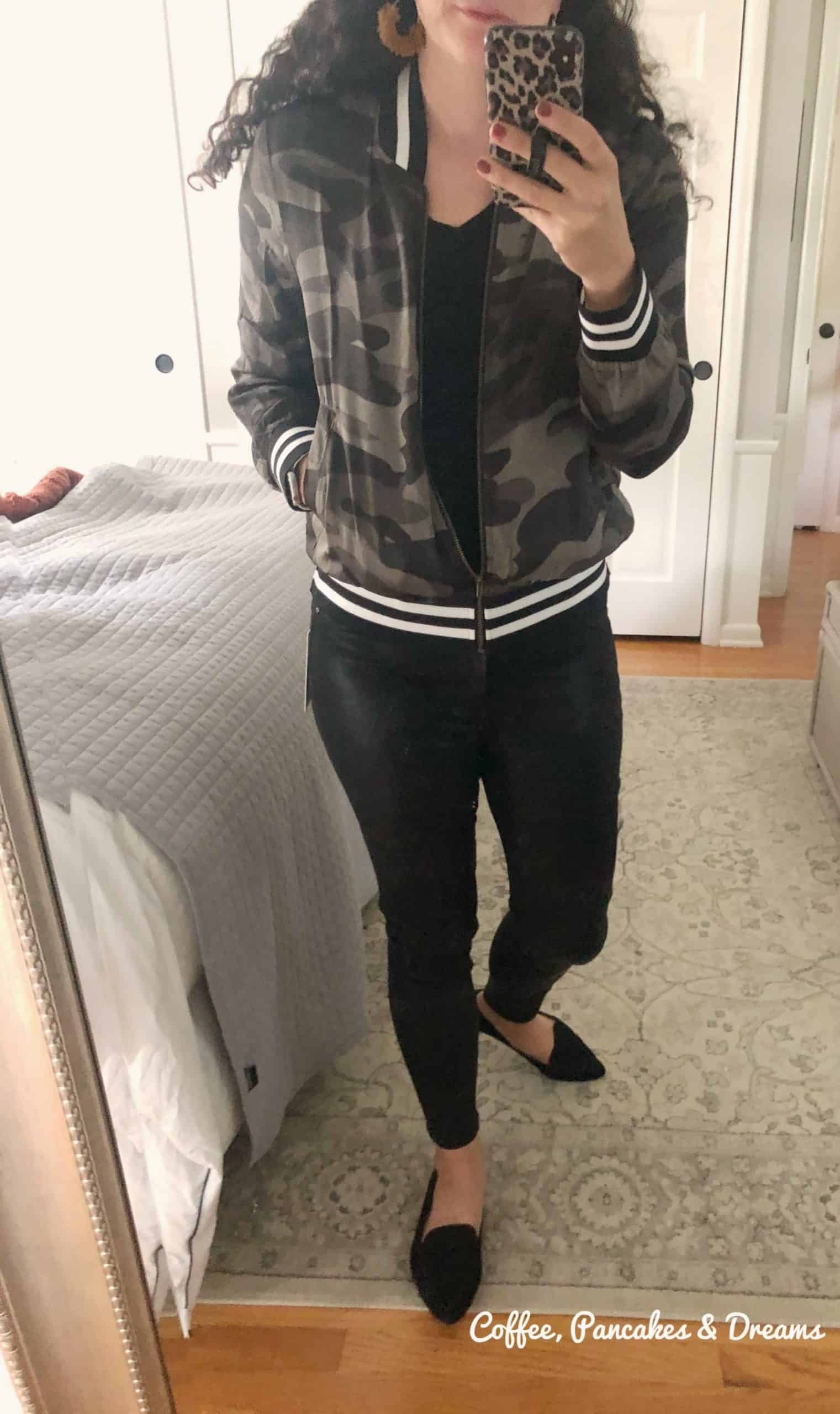 Camo Bomber Jacket #fall2020