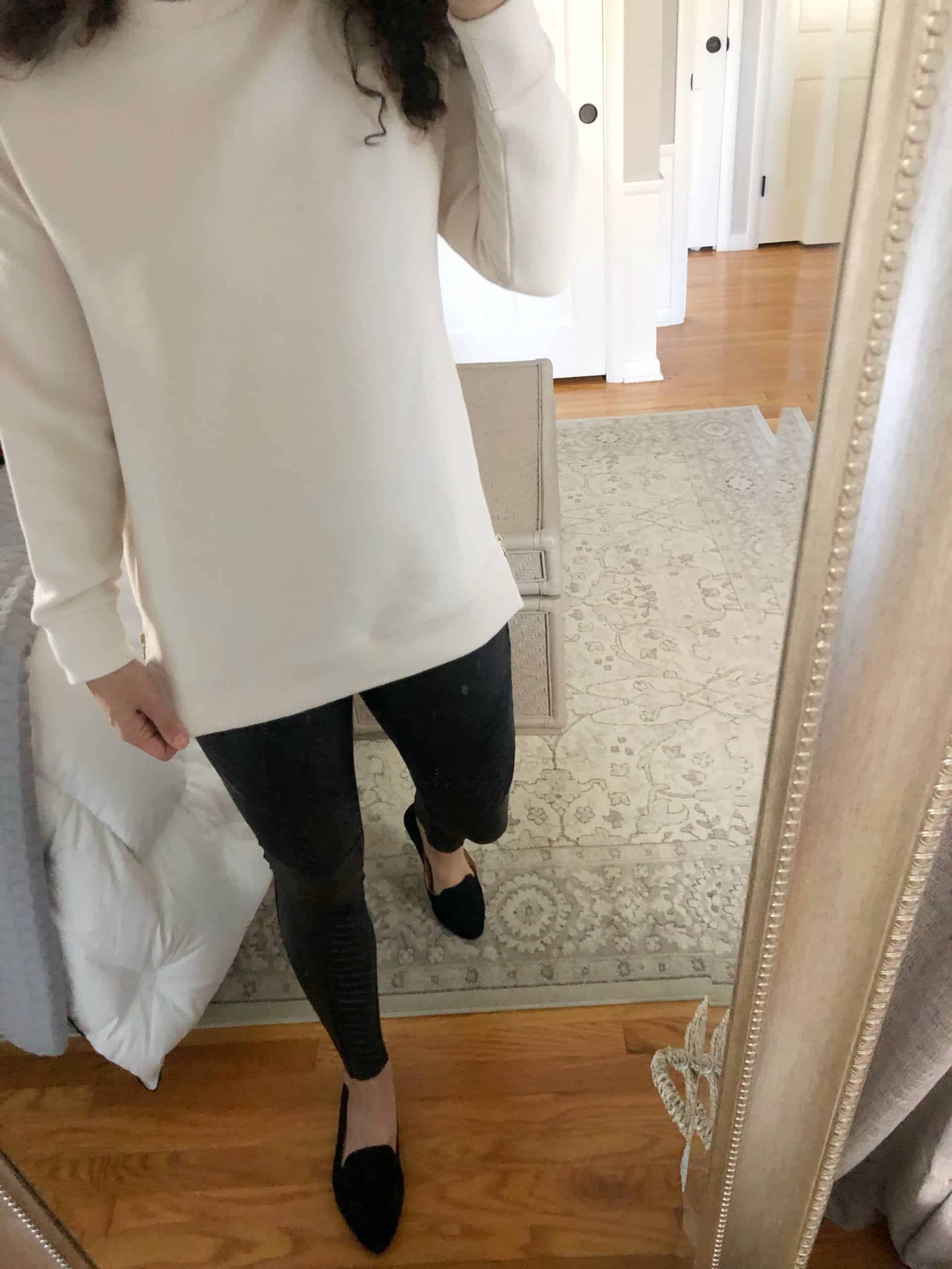 December Trendsend 2020 #evereve #casualoutfits #spanxleggings #winterstyle
