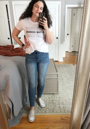 Be the Change Graphic Tee //Wantable Style Edit