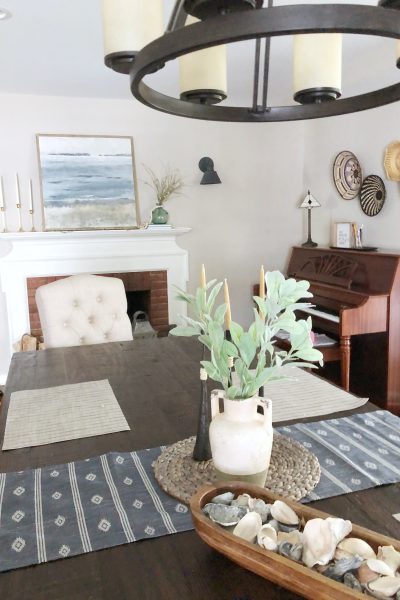 Coastal Beach Dining Room Decor