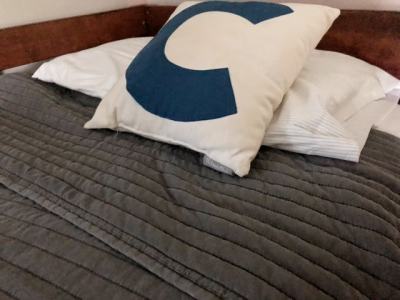 Gray Quilt Bedding for Boys Bedroom