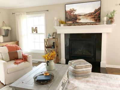 frame TV art for fall