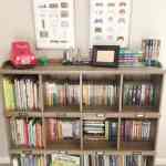 how to organize kids books at home