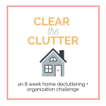 Decluttering Plan for 2020